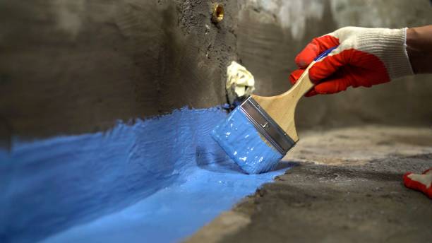 Commercial Foundation Crack Repair project at a Allenwood, NJ business property by SJ Waterproofing Pros